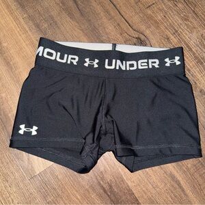 Under Armour Girls Athletic Shorts Youth Large